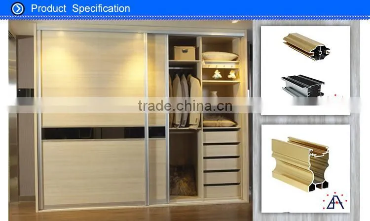 new design with ISO9001 standard t shape extrusion profile