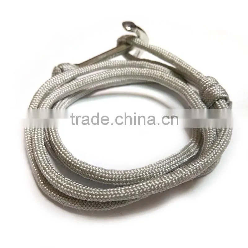 double heart bracelet fashion anchor bracelet men bracelet bracelet 2014 new design leather bracelet blanks
