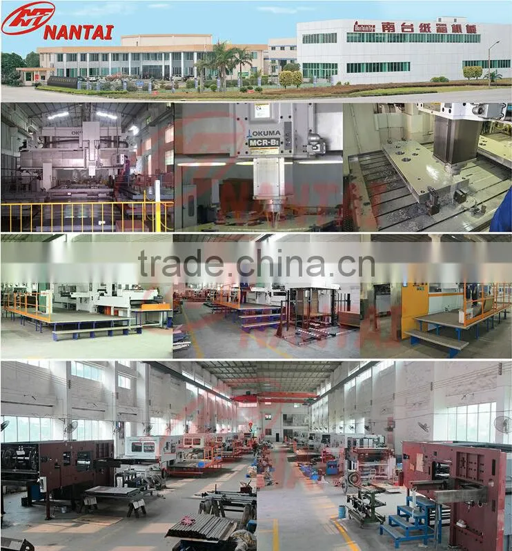 NANTAI HX12 Automatic Folder Gluer Machine in Line with Printer machine