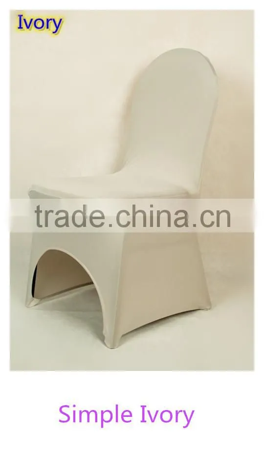 wholesale cheap lycra strench chair cover, spandex chair cover for wedding banquet