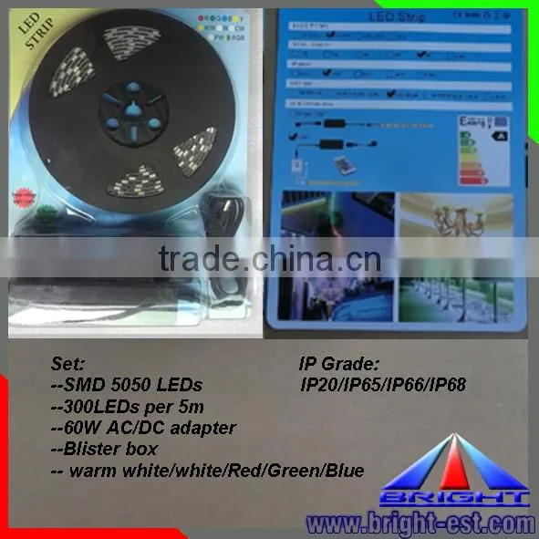 Alibaba Low Price 120led Per Meter Non-Waterproof Blue Color SMD LED Strip 3528 With CE ROHS