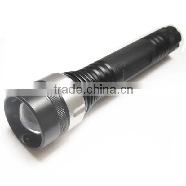 Aluminum ZOOM Function Zoom T6-10W LED Flashlight Torch Light