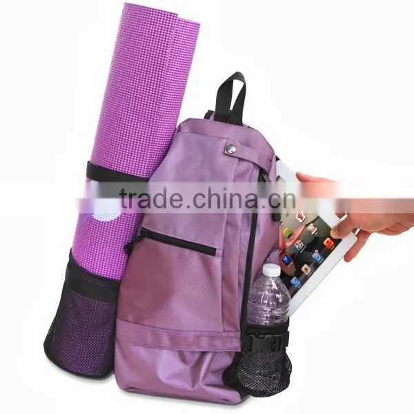 Waterproof Gym Backpack Bag Large Yoga Mat Bag