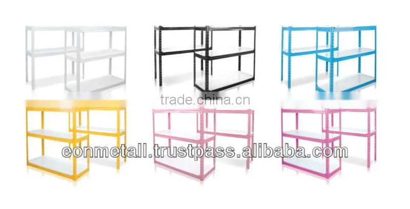 Eonmetall 2 in 1 Boltless Metal Display Rack