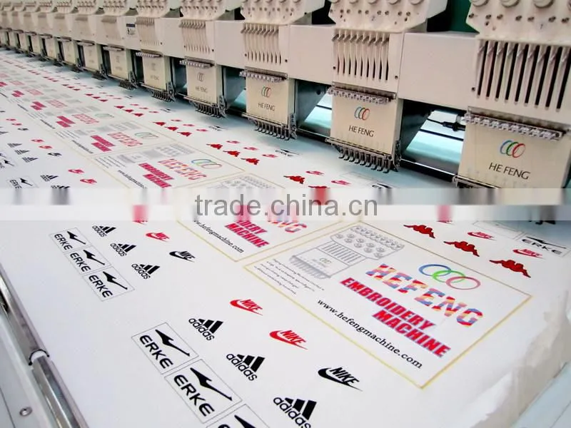 8 heads high speed computerized embroidery machine
