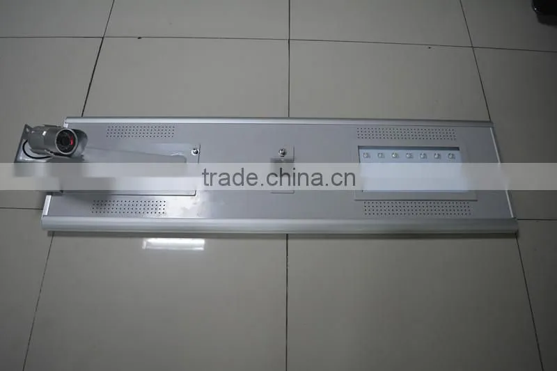 6w to 80w solar ip camera with led street light