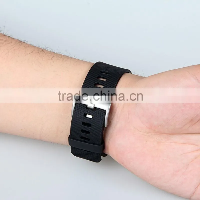 23MM Rubber/ Silicon watch band for Fitbit blaze, strap for Fitbit Blaze