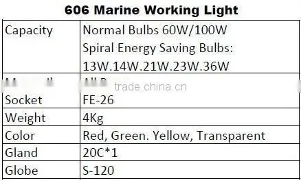 S120 Glass Brass Pendant Outdoor Landscape Light