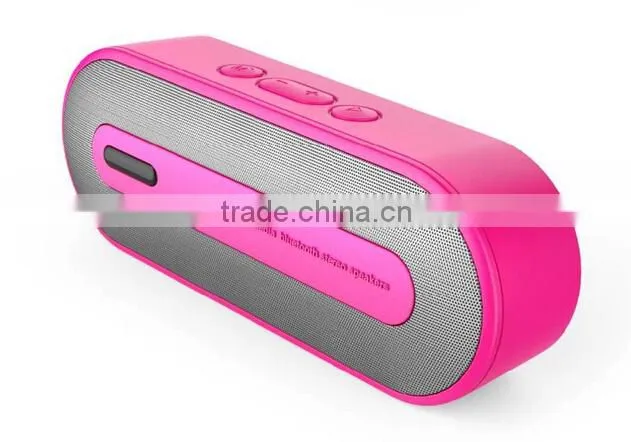 New Mini Unique Design USB Speaker Bluetooth Wireless Speaker With FM Radio TF Card