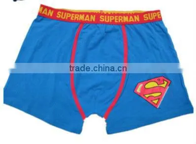 open elasthan superman boxers