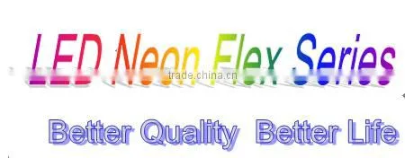 ultra-thin led neon light 12V colored cover led neon flex rope light