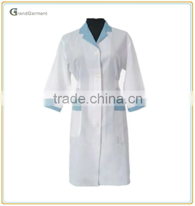 White Tunic Women Dresses for Nurses made in China