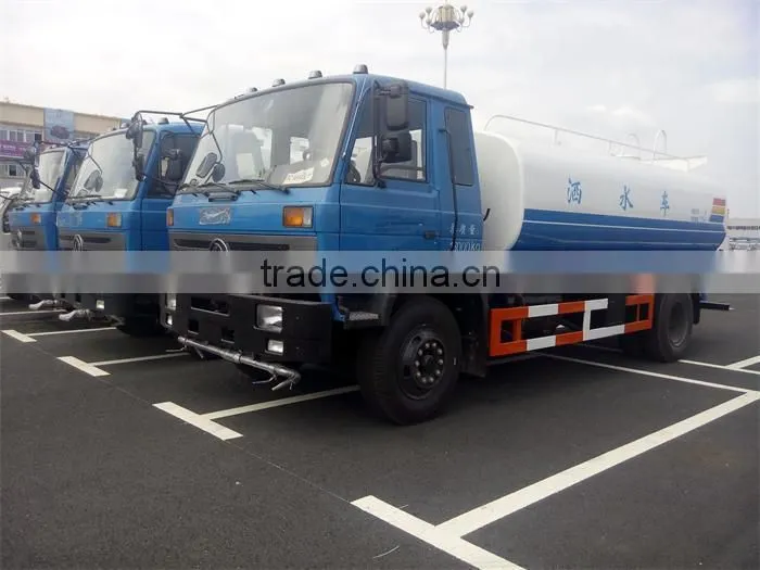 2015 factory sale Dongfeng 12 ton water tanker truck