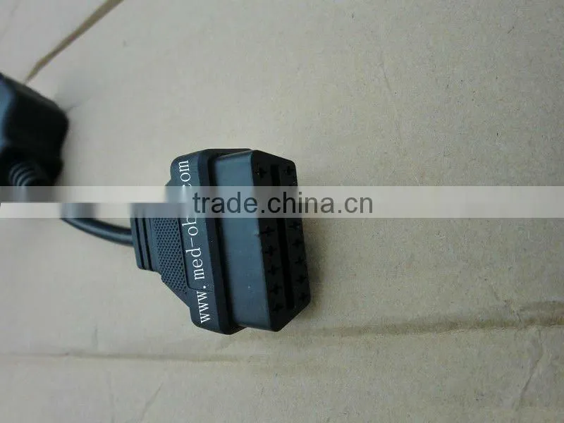 OBD 16P FEMALE to toyota22p J1962f to to toyota22p
