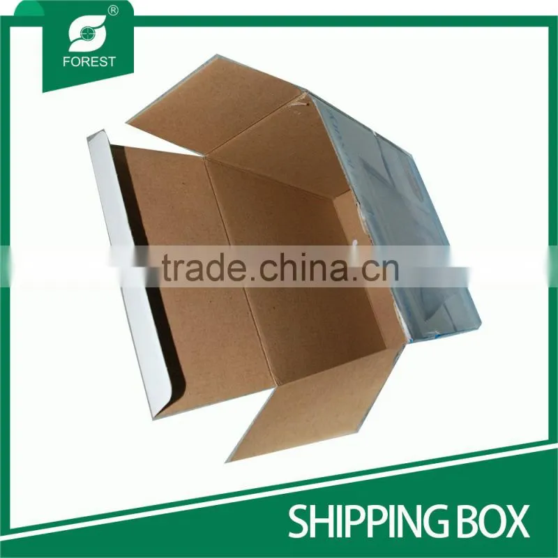 ELEGANT DESIGN CORRUGATED SHIPPING CARTON BOXES FOR PACKING GLASS BOTTLES
