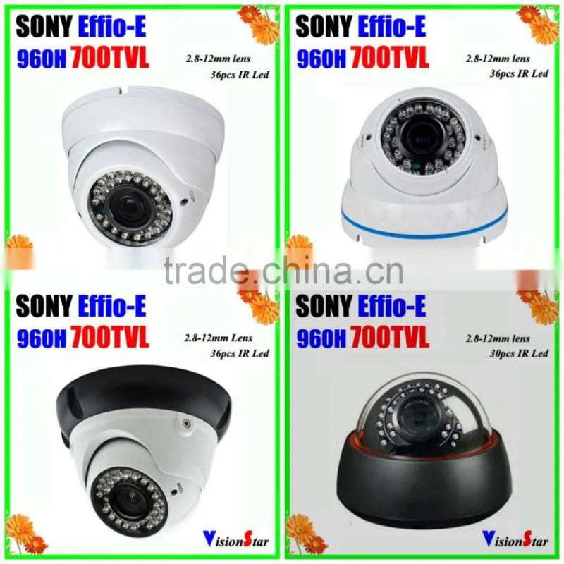Sony Effio-E 4140GG DSP CCD Camera Varifocal Lens Camera Indoor Using IR Led Infrared Camera