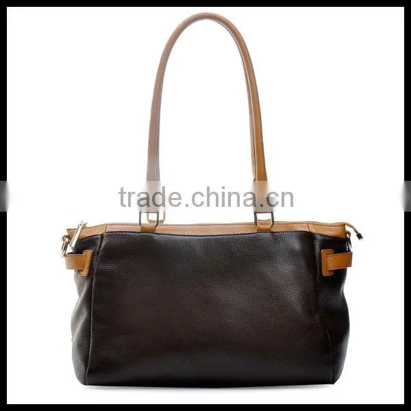 Classical 2014 hot sale designer PU leather handbag