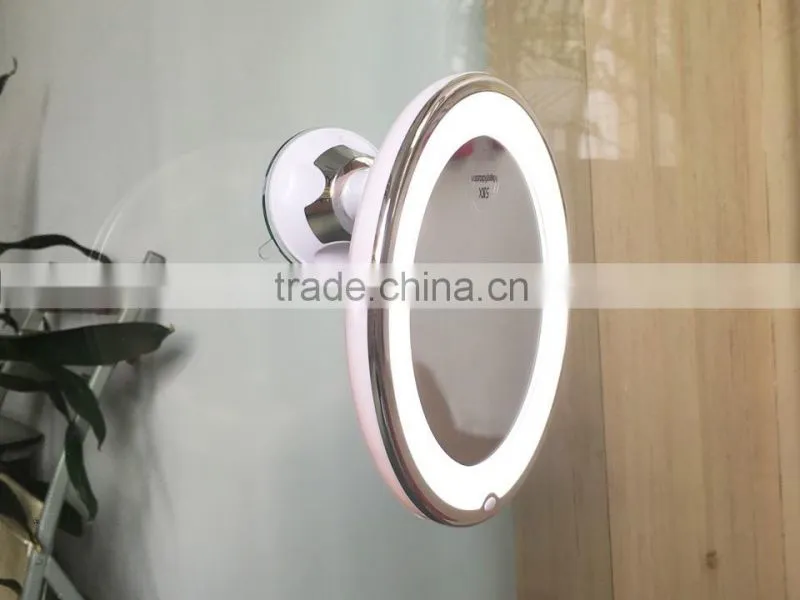 make up mirror with lights 10x magnification Powerme mirror