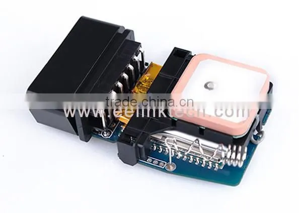 Newest and cheapest car obd2 tracker with alarm/acc/free software/SOS Alarm /Geo-fence