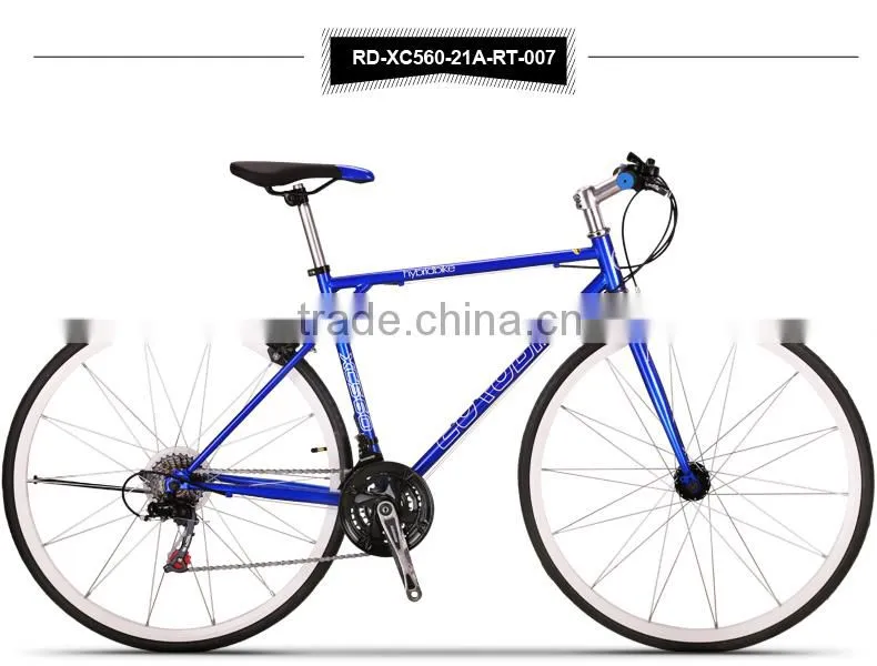 Simple style steel road bike 700C*52cm