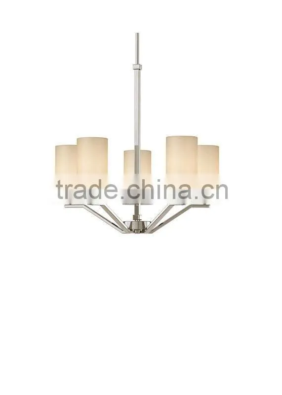Contemporary mini chrome pendant lamp/light with UL