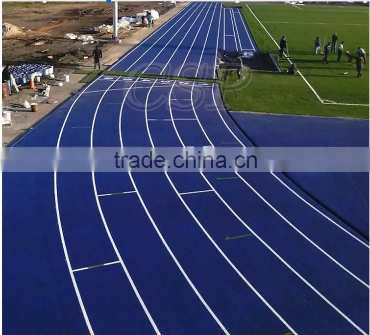 Cheap 400m rubber running track mat material