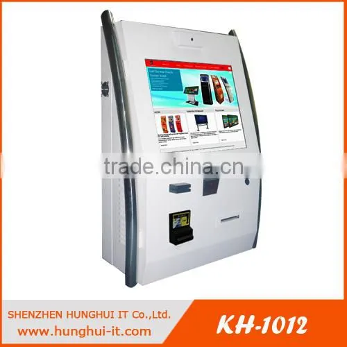 Automatic Bank Atm Teller Machine Kiosk With Bill Acceptor