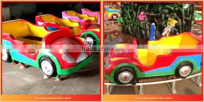 New Year promotion kids rides shooting games train water park equipment for sale