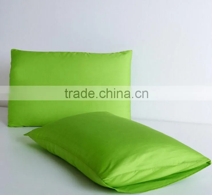 custom pure 100% cotton twill pillow cases