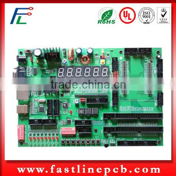 8 Layer Enig with Gold Finger Rigid HDI PCB