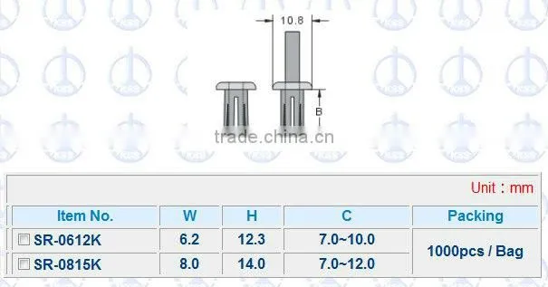 KSS Snap Rivet (SR0612K)
