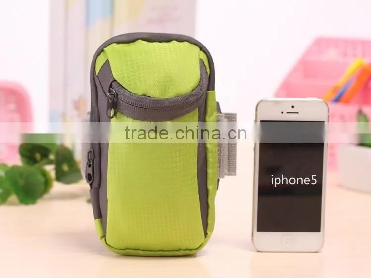 Waterproof outdoor sports 6 inch mobile phone arm bag