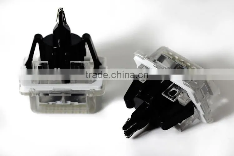 DC12V-30V ABS materials led license plate light bolts led license plate lamp truck for B enz