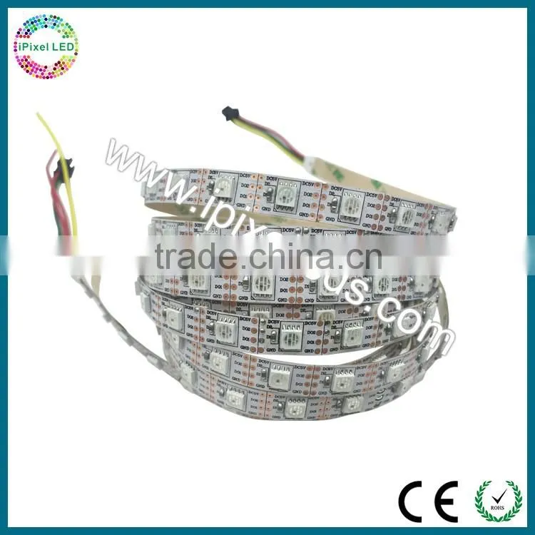 DC5V 14.4W/M Non-waterproof Double Data Line addressable LED strip