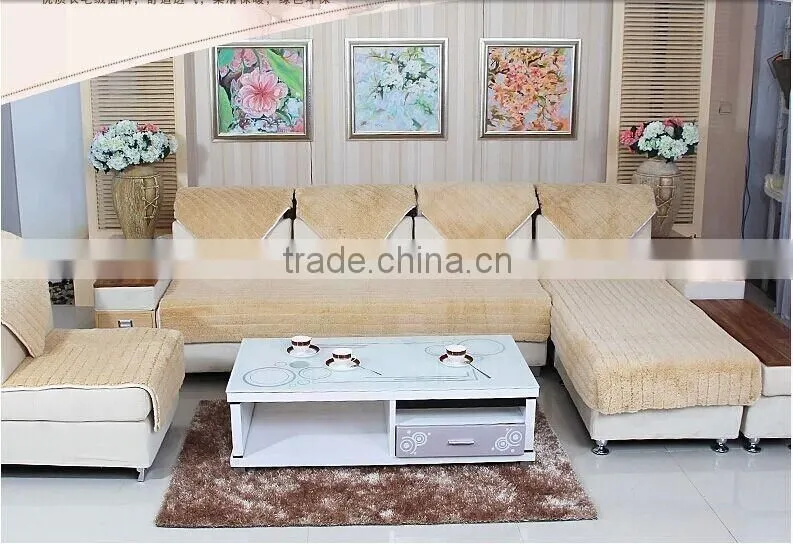 Long microfleecefabric sofa cover