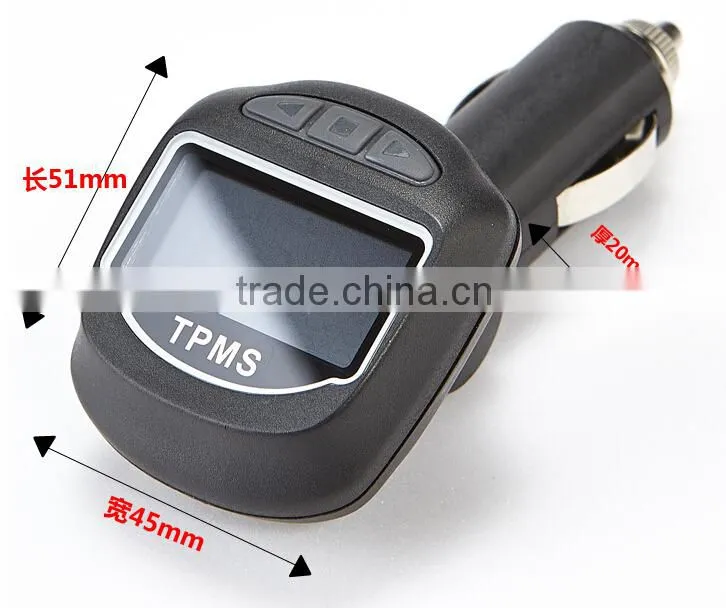 Simple installation High Sensitive tyre pressure monitors system/car TPMS