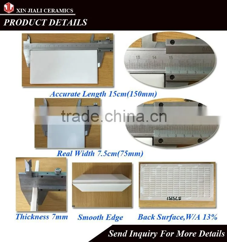 China JiaLi Factory Supply High density of ceramic tiles