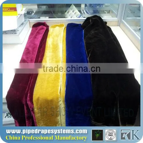 Black and red theater curtain,stage curtain