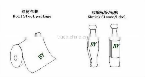 PE shrink film for packing Coca-Cola bottle