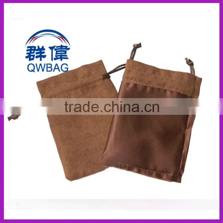 velvet drawstring bag for jewelry packaging, drawstring velvet bag