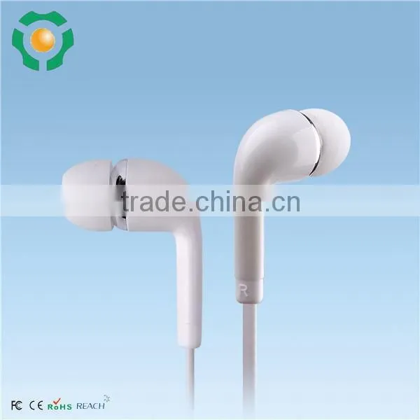 Noise cancelling earphones silicone cover earphone mobile phone earbuds