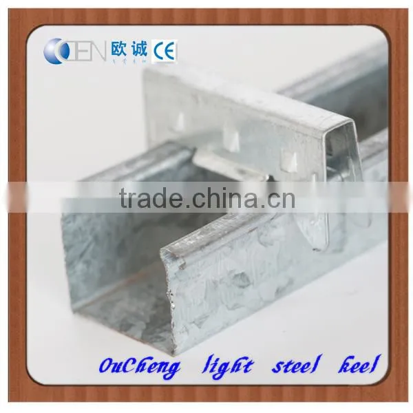 Omega galvanized steel profile ceiling furring channels