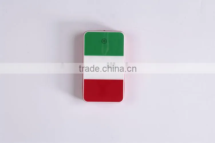 World Cup 2014 mobile power bank supply general charger as gift wholesale 10000mAh