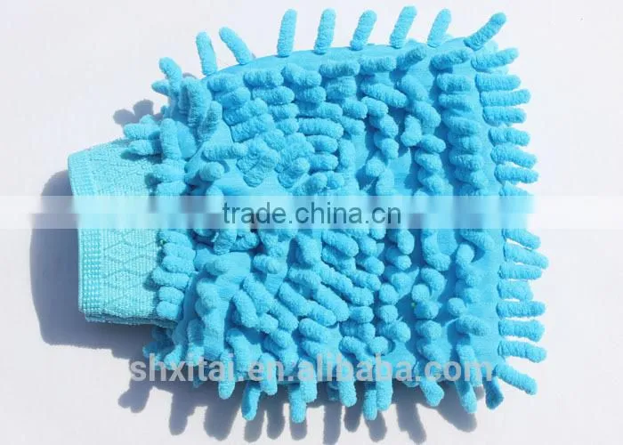 Car cleaning chenille waterproof gloves car washing gloves