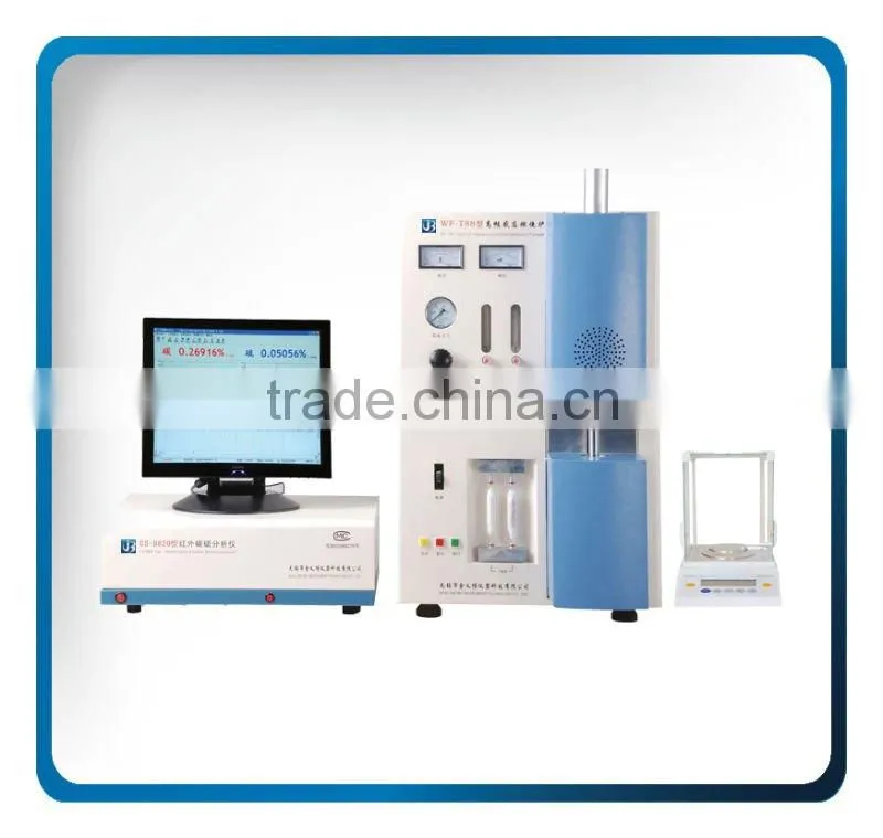CS996 infrared gas analyzer on carbon and sulfur element
