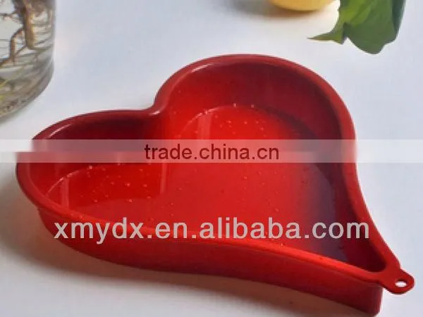 kitchenware wholesale, heart shape silicone cake mold, heart cake pan, baking mold, baking cake mold