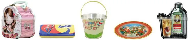 Food Grade Candy Chochlate Metal Heart Shaped Boxes Wholesale for Valentine's Day