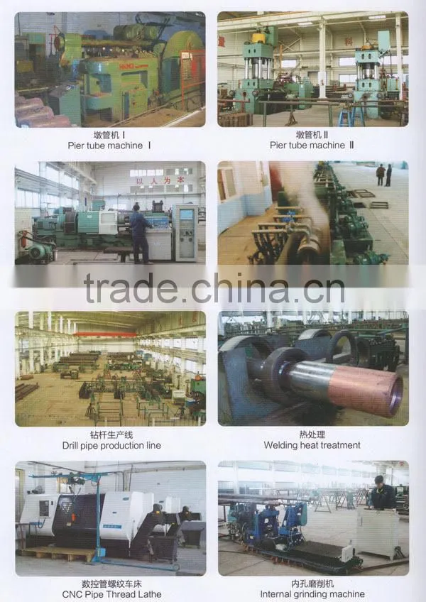 kelly bar, drilling pipe drilling rod, machine pipe