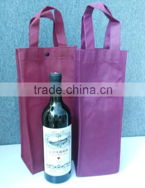 Lead Free NON WOVEN 6 PACK Wine Bottle Bag