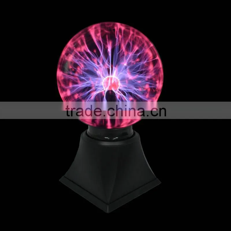 2014 modern 6 inch magic home lighting decoration glass plasma ball